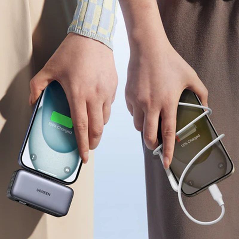 Laptop, Telefoane si Tablete - Telefoane mobile si accesorii - Accesorii Telefoane - Baterii externe - Baterie Externa Type-C, 5000mAh, 20W, 5V/3A - UVerde PB503 (35338) - Gri - Infinity.ro