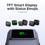 Laptop, Telefoane si Tablete - Telefoane mobile si accesorii - Accesorii Telefoane - Baterii externe - Baterie Externa fara Fir cu Display si Stand, Type-C, 10000mAh, 20W, 5V/3A - UVerde Uno PB572 (45327) - Gri - Infinity.ro