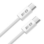 Laptop, Telefoane si Tablete - Telefoane mobile si accesorii - Accesorii Telefoane - Cabluri si adaptoare telefoane - Cablu de Incarcare Type-C la Type-C, Fast Charging, 1.2m - Albastruo - Alb - Infinity.ro