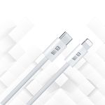 Laptop, Telefoane si Tablete - Telefoane mobile si accesorii - Accesorii Telefoane - Cabluri si adaptoare telefoane - Cablu de Incarcare Type-C la Lightning, Fast Charging, 1.2m - Albastruo - Alb - Infinity.ro