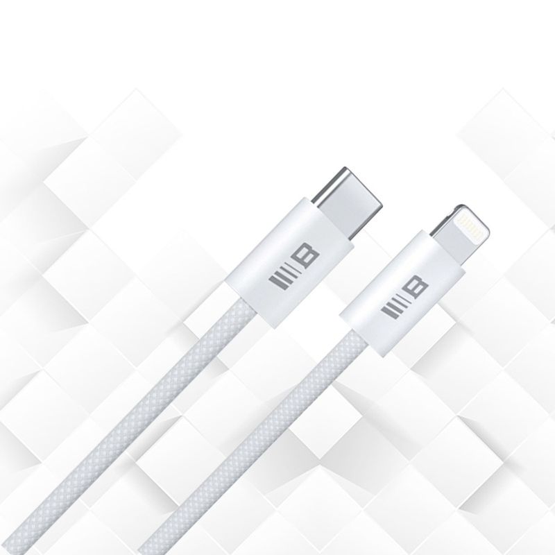 Laptop, Telefoane si Tablete - Telefoane mobile si accesorii - Accesorii Telefoane - Cabluri si adaptoare telefoane - Cablu de Incarcare Type-C la Lightning, Fast Charging, 1.2m - Albastruo - Alb - Infinity.ro