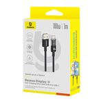 Laptop, Telefoane si Tablete - Telefoane mobile si accesorii - Accesorii Telefoane - Cabluri si adaptoare telefoane - Cablu de Date cu Afisaj Digital, USB la Type-C, 100W, 1m - Baseus Display 2 (P10382701121-00) - Cosmic Negru - Infinity.ro