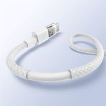 Laptop, Telefoane si Tablete - Telefoane mobile si accesorii - Accesorii Telefoane - Cabluri si adaptoare telefoane - Cablu de Date cu Afisaj Digital, USB la Type-C, 100W, 1m - Baseus Display 2 (P10382701211-00) - Alb - Infinity.ro