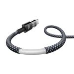 Laptop, Telefoane si Tablete - Telefoane mobile si accesorii - Accesorii Telefoane - Cabluri si adaptoare telefoane - Cablu de Date cu Afisaj Digital, USB la Type-C, 100W, 1m - Baseus Display 2 (P10382701121-00) - Cosmic Negru - Infinity.ro