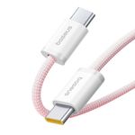 Laptop, Telefoane si Tablete - Telefoane mobile si accesorii - Accesorii Telefoane - Cabluri si adaptoare telefoane - Cablu Type-C, Smart Chip, 100W, 1m - Baseus Dynamic 4 (P10381400411-00) - Roz - Infinity.ro