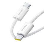 Laptop, Telefoane si Tablete - Telefoane mobile si accesorii - Accesorii Telefoane - Cabluri si adaptoare telefoane - Cablu Type-C, Smart Chip, 100W, 2m - Baseus Dynamic 4 (P10381400211-01) - Alb - Infinity.ro