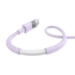 Laptop, Telefoane si Tablete - Telefoane mobile si accesorii - Accesorii Telefoane - Cabluri si adaptoare telefoane - Cablu de Date cu Afisaj Digital, Type-C la Type-C, 100W, 1m - Baseus Display 2 (P10382702511-00) - Nebula Mov - Infinity.ro