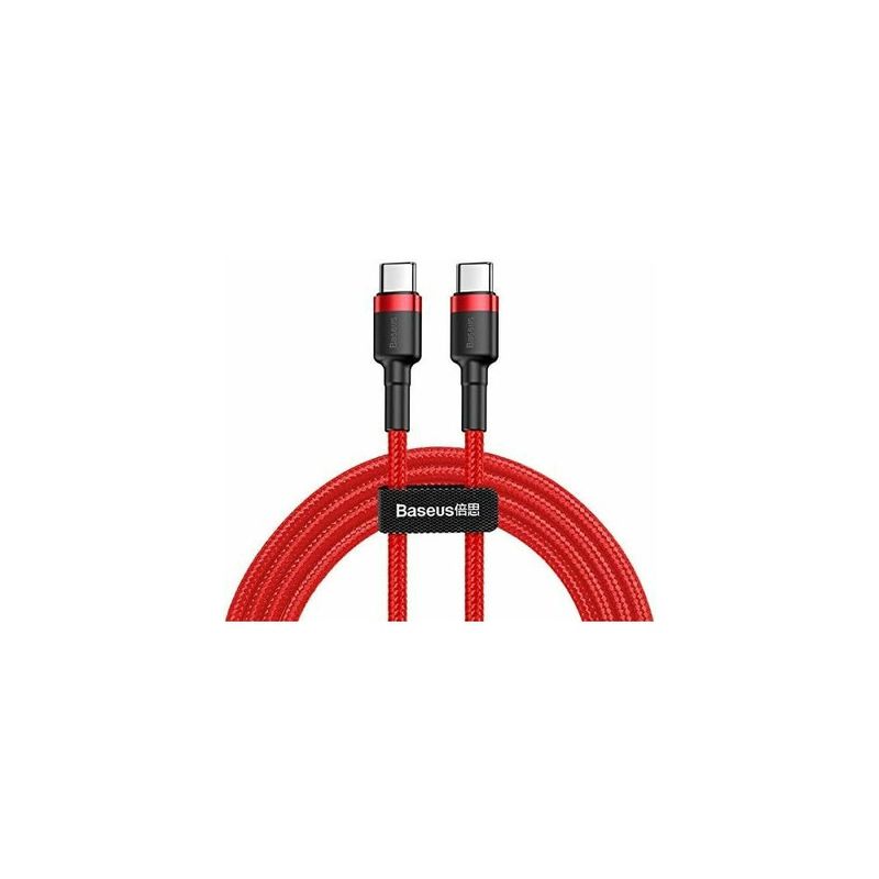 Laptop, Telefoane si Tablete - Telefoane mobile si accesorii - Accesorii Telefoane - Cabluri si adaptoare telefoane - Cablu de date Baseus Cafule PD 2.0 60W, USB-C la USB-C, 2 metri, 20V, 3A - Infinity.ro
