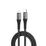 Laptop, Telefoane si Tablete - Telefoane mobile si accesorii - Accesorii Telefoane - Cabluri si adaptoare telefoane - Cablu Type-C la Lightning, 27W, 2m - Lito (LD22CL) - Negru - Infinity.ro