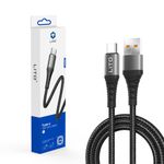 Laptop, Telefoane si Tablete - Telefoane mobile si accesorii - Accesorii Telefoane - Cabluri si adaptoare telefoane - Cablu USB la Type-C, 2.4A, 2m - Lito (LD22T) - Negru - Infinity.ro