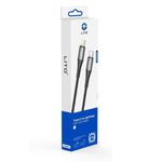 Laptop, Telefoane si Tablete - Telefoane mobile si accesorii - Accesorii Telefoane - Cabluri si adaptoare telefoane - Cablu Type-C la Lightning, 27W, 1m - Lito (LD08CL) - Negru - Infinity.ro