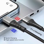 Laptop, Telefoane si Tablete - Telefoane mobile si accesorii - Accesorii Telefoane - Cabluri si adaptoare telefoane - Cablu Type-C la Lightning, 27W, 1m - Lito (LD08CL) - Negru - Infinity.ro