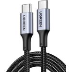 Laptop, Telefoane si Tablete - Telefoane mobile si accesorii - Accesorii Telefoane - Cabluri si adaptoare telefoane - Cablu UVerde USB-C la USB-C 100W, Super Fast Power Delivery, 2m, Negru - Infinity.ro