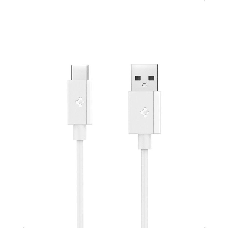 Laptop, Telefoane si Tablete - Telefoane mobile si accesorii - Accesorii Telefoane - Cabluri si adaptoare telefoane - Cablu pentru Alimentare USB, Type-C, 60W, 480Mbps, 2m - Spigen Essential (EB6020AC) - Alb - Infinity.ro