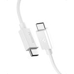 Laptop, Telefoane si Tablete - Telefoane mobile si accesorii - Accesorii Telefoane - Cabluri si adaptoare telefoane - Cablu pentru Alimentare Type-C, 60W, 480Mbps, 2m - Spigen Essential (EB6020CC) - Alb - Infinity.ro