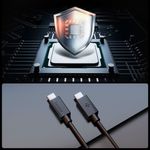 Laptop, Telefoane si Tablete - Telefoane mobile si accesorii - Accesorii Telefoane - Cabluri si adaptoare telefoane - Cablu pentru Alimentare Type-C, 60W, 480Mbps, 2m - Spigen Essential (EB6020CC) - Negru - Infinity.ro