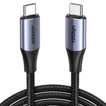 Laptop, Telefoane si Tablete - Telefoane mobile si accesorii - Accesorii Telefoane - Cabluri si adaptoare telefoane - Cablu pentru Alimentare Type-C la Type-C, 100W, 5A, 4K, 10Gbps, 1m - UVerde US355 (80150) - Negru - Infinity.ro