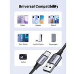 Laptop, Telefoane si Tablete - Telefoane mobile si accesorii - Accesorii Telefoane - Cabluri si adaptoare telefoane - Cablu de Date USB la Type-C, PD18W, 3A, 480Mbps, QC3.0, 1m - UVerde US288 (60126) - Negru - Infinity.ro