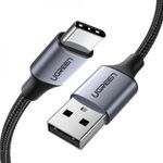 Laptop, Telefoane si Tablete - Telefoane mobile si accesorii - Accesorii Telefoane - Cabluri si adaptoare telefoane - Cablu de Date USB la Type-C, PD18W, 3A, 480Mbps, QC3.0, 1m - UVerde US288 (60126) - Negru - Infinity.ro