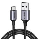 Laptop, Telefoane si Tablete - Telefoane mobile si accesorii - Accesorii Telefoane - Cabluri si adaptoare telefoane - Cablu de Date USB la Type-C, PD18W, 3A, 480Mbps, QC3.0, 1m - UVerde US288 (60126) - Negru - Infinity.ro