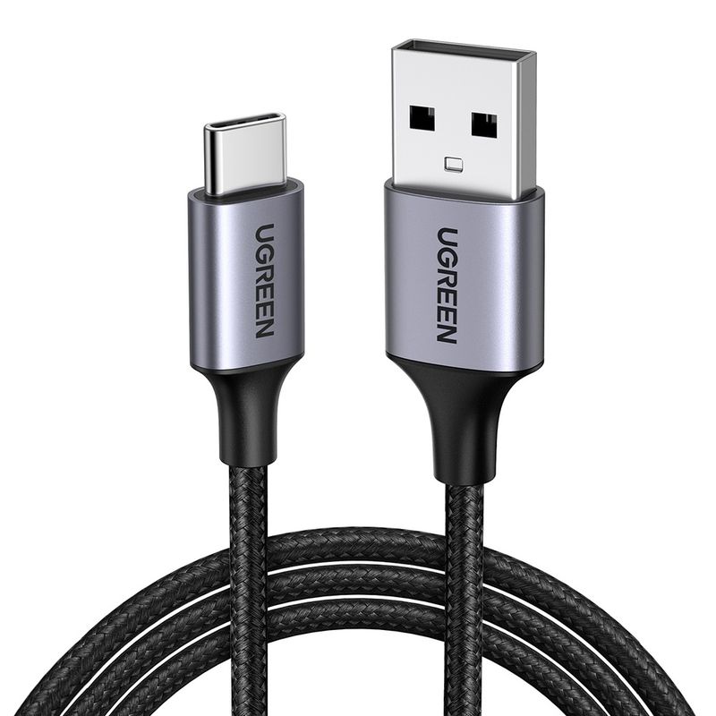 Laptop, Telefoane si Tablete - Telefoane mobile si accesorii - Accesorii Telefoane - Cabluri si adaptoare telefoane - Cablu de Date USB la Type-C, PD18W, 3A, 480Mbps, QC3.0, 1m - UVerde US288 (60126) - Negru - Infinity.ro