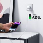 Laptop, Telefoane si Tablete - Telefoane mobile si accesorii - Accesorii Telefoane - Cabluri si adaptoare telefoane - Cablu de Date USB-C la Lightning, 5V/3A, 480Mbps, 1m - UVerde US171 (10493) - Alb - Infinity.ro