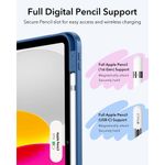Laptop, Telefoane si Tablete - Tablete si accesorii tablete - Accesorii Tablete - Huse tablete - Husa pentru iPad 10 (2022) 10.9 / 11 (2025 - ESR FlipA Hybrid (cu Pencil Holder) - Albastru - Infinity.ro