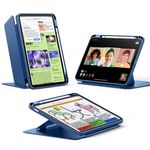 Laptop, Telefoane si Tablete - Tablete si accesorii tablete - Accesorii Tablete - Huse tablete - Husa pentru iPad 10 (2022) 10.9 / 11 (2025 - ESR FlipA Hybrid (cu Pencil Holder) - Albastru - Infinity.ro