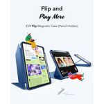 Laptop, Telefoane si Tablete - Tablete si accesorii tablete - Accesorii Tablete - Huse tablete - Husa pentru iPad 10 (2022) 10.9 / 11 (2025 - ESR FlipA Hybrid (cu Pencil Holder) - Albastru - Infinity.ro