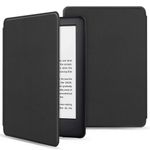 Laptop, Telefoane si Tablete - Tablete si accesorii tablete - Accesorii Tablete - Huse tablete - Husa pentru Kindle PaperAlb 5 (2021) / 5 Signature Edition (2021) - Techsuit SmartCover - Negru - Infinity.ro
