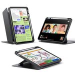 Laptop, Telefoane si Tablete - Tablete si accesorii tablete - Accesorii Tablete - Huse tablete - Husa pentru iPad 10 (2022) 10.9 / 11 (2025 - ESR FlipA Hybrid (cu Pencil Holder) - Negru - Infinity.ro