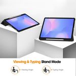 Laptop, Telefoane si Tablete - Tablete si accesorii tablete - Accesorii Tablete - Huse tablete - Husa pentru Samsung Galaxy Tab S10 FE Plus - Techsuit Flex Trifold - Negru - Infinity.ro