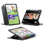 Laptop, Telefoane si Tablete - Tablete si accesorii tablete - Accesorii Tablete - Huse tablete - Husa pentru iPad Air 13 (2024) / Air 13 (2025) - ESR FlipA Hybrid (cu Pencil Holder) - Negru - Infinity.ro