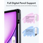 Laptop, Telefoane si Tablete - Tablete si accesorii tablete - Accesorii Tablete - Huse tablete - Husa pentru iPad Air 13 (2024) / Air 13 (2025) - ESR FlipA Hybrid (cu Pencil Holder) - Negru - Infinity.ro