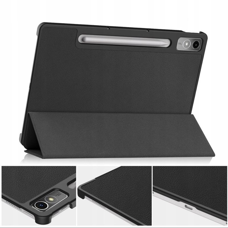Laptop, Telefoane si Tablete - Tablete si accesorii tablete - Accesorii Tablete - Huse tablete - Husa pentru Lenovo Tab P12 Techsuit FoldPro - Negru - Infinity.ro