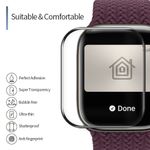 Laptop, Telefoane si Tablete - Wearables si gadgeturi - Wearables - Accesorii wearables - Folie pentru Apple Watch 4/5/6/SE/SE 2 (40mm) cu Aplicator - Albastruo High Molecule Screen Protector - Negru - Infinity.ro