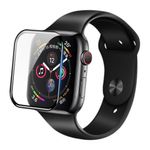Laptop, Telefoane si Tablete - Wearables si gadgeturi - Wearables - Accesorii wearables - Folie pentru Apple Watch 4/5/6/SE/SE 2 (40mm) cu Aplicator - Albastruo High Molecule Screen Protector - Negru - Infinity.ro