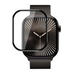 Laptop, Telefoane si Tablete - Wearables si gadgeturi - Wearables - Smartwatch-uri - Folie pentru Apple Watch 10 42mm cu Aplicator - Albastruo High Molecule Screen Protector - Negru - Infinity.ro