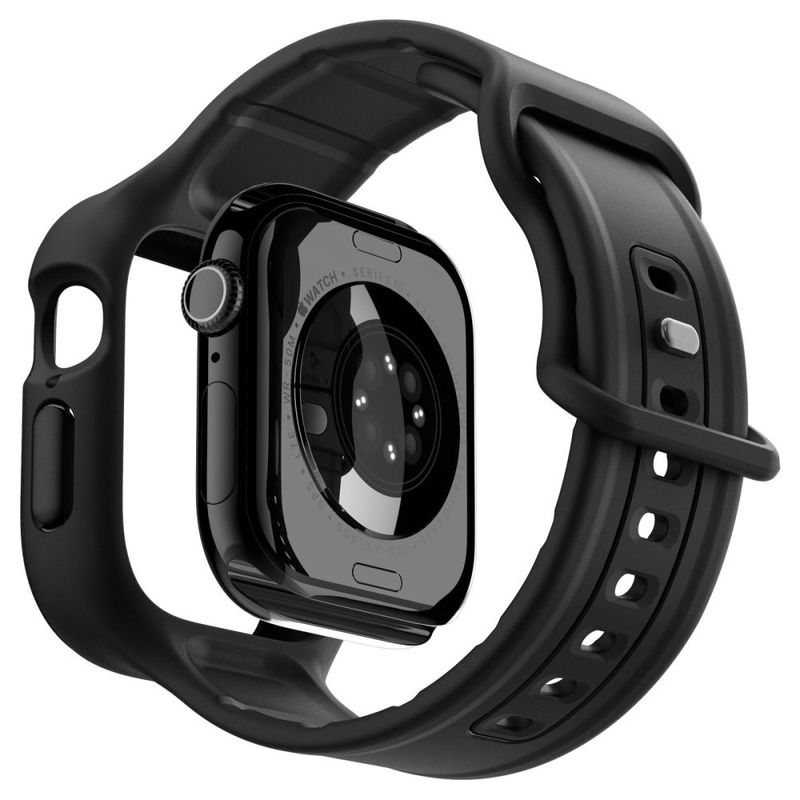 Laptop, Telefoane si Tablete - Wearables si gadgeturi - Wearables - Smartwatch-uri - Husa pentruApple Watch 10 42mm - Spigen Caseology Vault - Matte Negru - Infinity.ro