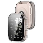 Laptop, Telefoane si Tablete - Wearables si gadgeturi - Wearables - Smartwatch-uri - Husa pentru Amazfit Bip 6 + Folie - Techsuit Defense360 Pro - Transparent - Infinity.ro