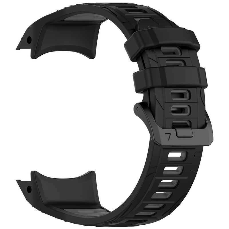 Laptop, Telefoane si Tablete - Wearables si gadgeturi - Wearables - Accesorii wearables - Curea pentru Garmin Instinct 3 50mm/Instinct 3 50mm Solar - Techsuit Watchband 22mm (W077) - Negru/Gri - Infinity.ro