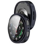 Laptop, Telefoane si Tablete - Wearables si gadgeturi - Wearables - Accesorii wearables - Husa pentru Samsung Galaxy Watch8 40mm + Folie - Techsuit Defense360 Pro - Oxpentrud Albastru - Infinity.ro