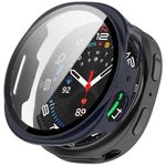 Laptop, Telefoane si Tablete - Wearables si gadgeturi - Wearables - Accesorii wearables - Husa pentru Samsung Galaxy Watch8 40mm + Folie - Techsuit Defense360 Pro - Oxpentrud Albastru - Infinity.ro