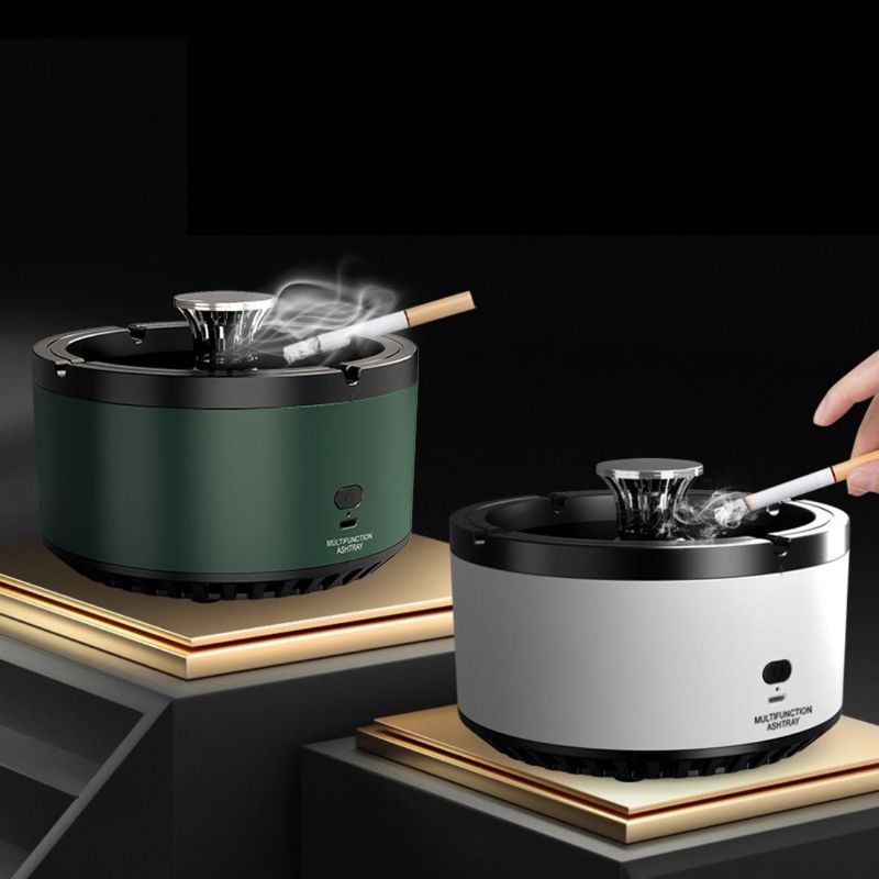 Casa si Gradina - Decoratiuni - Obiecte decorative - Scrumiere - Scrumiera electrica cu purificator de aer incorporat si odorizant, Clickzu - Infinity.ro