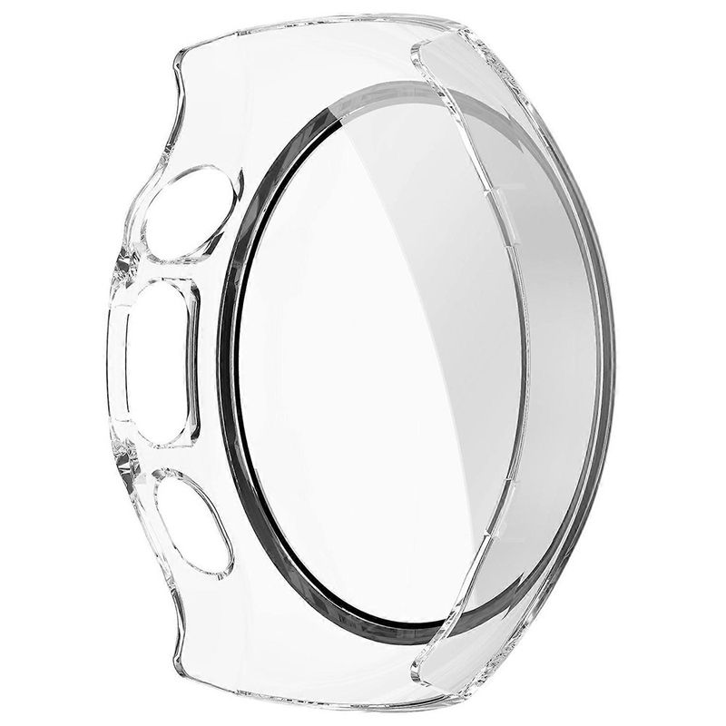 Laptop, Telefoane si Tablete - Wearables si gadgeturi - Wearables - Smartwatch-uri - Husa pentru Huawei Watch 5 46mm + Folie - Techsuit Defense360 Pro - Transparent - Infinity.ro