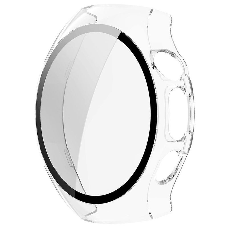 Laptop, Telefoane si Tablete - Wearables si gadgeturi - Wearables - Smartwatch-uri - Husa pentru Huawei Watch 5 42mm + Folie - Techsuit Defense360 Pro - Transparent - Infinity.ro