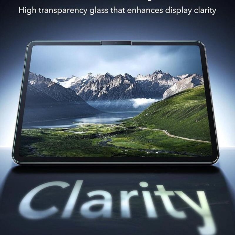 Laptop, Telefoane si Tablete - Tablete si accesorii tablete - Accesorii Tablete - Folii protectie tablete - Folie pentru iPad Air 11 (2024) / Air 11 (2025) (set 2) - ESR Armorite Screen Protector UltraFit Tray - Transparent - Infinity.ro