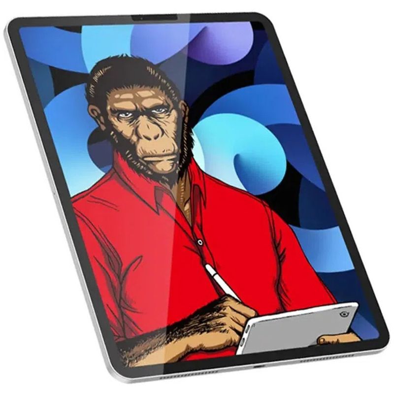 Laptop, Telefoane si Tablete - Tablete si accesorii tablete - Accesorii Tablete - Folii protectie tablete - Folie pentru iPad 10 (2022) 10.9 - Albastruo HD TempeRosu Glass - Transparent - Infinity.ro