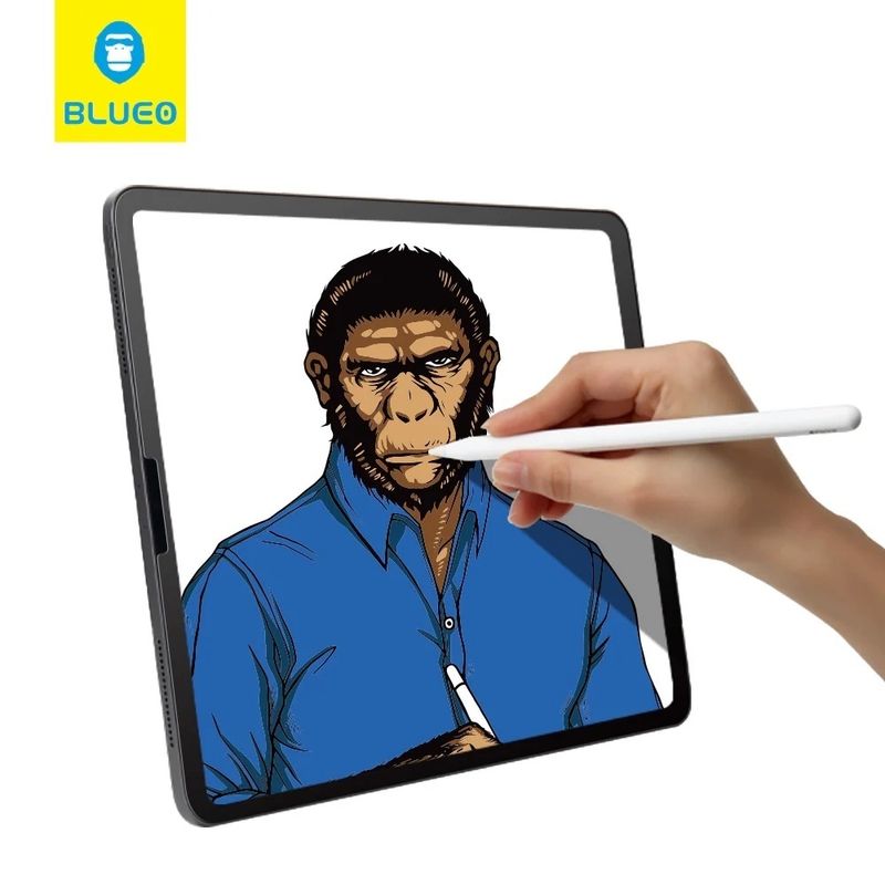 Laptop, Telefoane si Tablete - Tablete si accesorii tablete - Accesorii Tablete - Folii protectie tablete - Folie pentru iPad 10.2" (2021 / 2020 / 2019) - Albastruo Special Writing Screen Protector - Matte Transparent - Infinity.ro