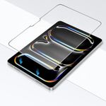 Laptop, Telefoane si Tablete - Tablete si accesorii tablete - Accesorii Tablete - Folii protectie tablete - Folie pentru iPad Pro 12.9 (2020 / 2021 / 2022) - Albastruo HD TempeRosu Glass - Transparent - Infinity.ro